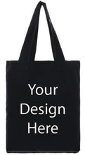 Load image into Gallery viewer, Personalized - Customizable Canvas Tote bag - Holiday Bag - Party - Gym - Sports