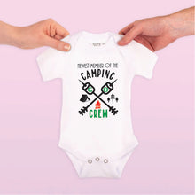 Load image into Gallery viewer, Newest Member of Camping Crew Baby - Newborn - Toddler - Youth - Member - Onesie - Shirt sale