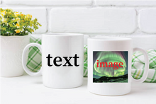 Load image into Gallery viewer, Personalized - Custom Coffee Mug | Personalize Mug | Photo Collage | Party Favors | giveaway | Gift | Branding | Holiday gift