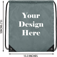 Load image into Gallery viewer, Personalized - Customizable Drawstring bag - Party - Gym - Sports sale