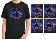 Load image into Gallery viewer, Birthday Celebration - Black Panther Family Theme - Wakanda -  Onesie - Shirts - customizable personalized