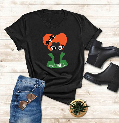 Winifred Sanders Witch life - Hocus Pocus Shirt -  Movie Tee - Halloween Time