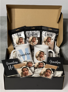 Couple Giftset Keepsake -  Anniversary - Wedding - Godparents - Grandparents - Aunt - Uncle - Parents - Customizable - Holiday season