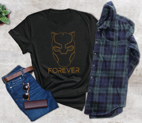 Black Panther Forever - Wakanda - Shirt - Onesie - Movie Fan -